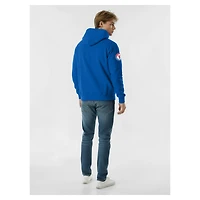 Sweat à capuche Champion Royal Texas Rangers en chenille tissée inversée pour homme