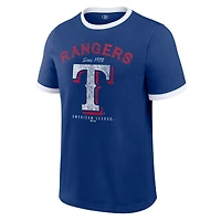 Collection Darius Rucker pour homme par Fanatics - T-shirt à manches courtes délavées des Texas Rangers