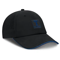 Men's Fanatics Black Texas Rangers Level Up Driver Adjustable Hat