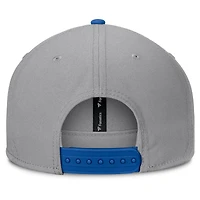 Men's Fanatics Gray Texas Rangers Punchout Snapback Hat