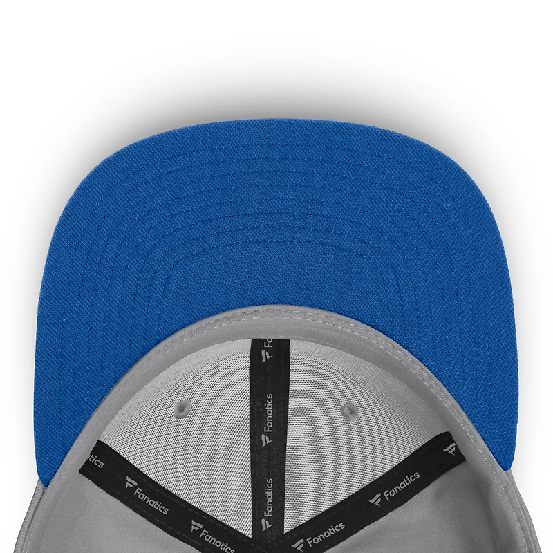 Men's Fanatics Gray Texas Rangers Punchout Snapback Hat
