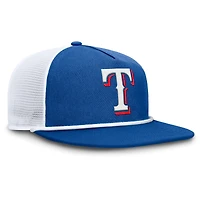 Casquette snapback Fanatics Royal/White Texas Rangers Clubhouse Change Up pour homme