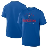 T-shirt de jeu principal Fanatics Royal Texas Rangers Clubhouse Legacy pour hommes