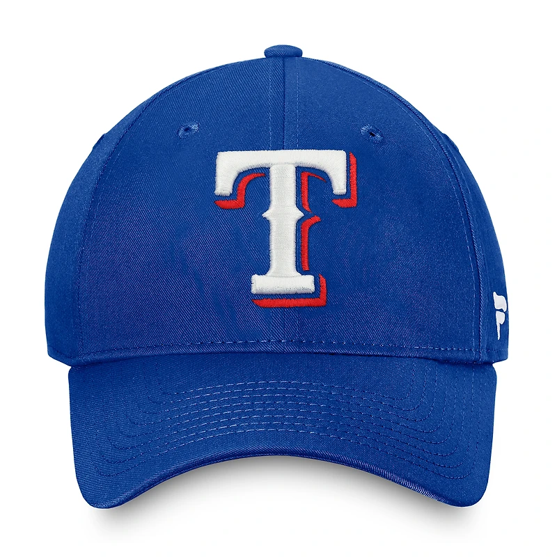 Men's Fanatics Royal Texas Rangers Core Adjustable Hat