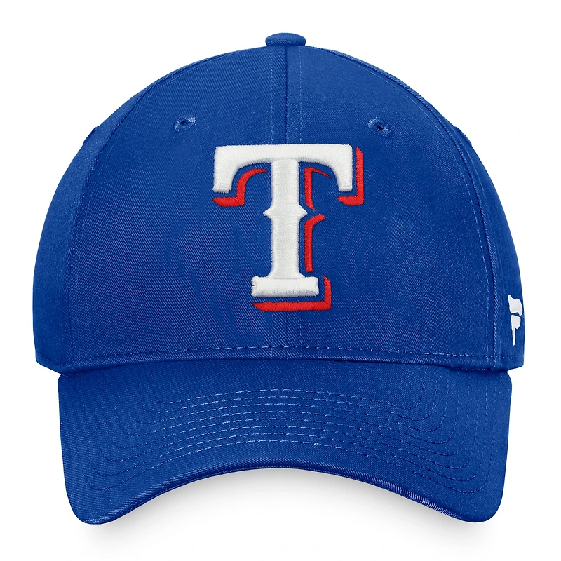 Men's Fanatics Royal Texas Rangers Core Adjustable Hat