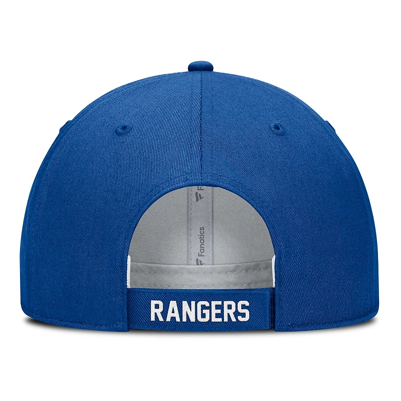 Men's Fanatics Royal Texas Rangers Core Adjustable Hat