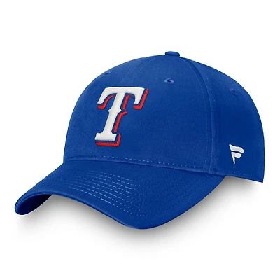 Men's Fanatics Royal Texas Rangers Core Adjustable Hat