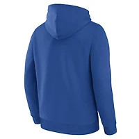 Sweat à capuche Fanatics Royal Texas Rangers Lock-Up Legacy pour homme