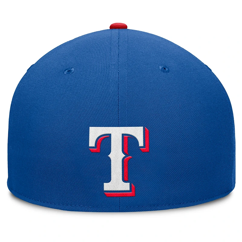 Men's Fanatics Royal Texas Rangers Pick Off Fitted Hat