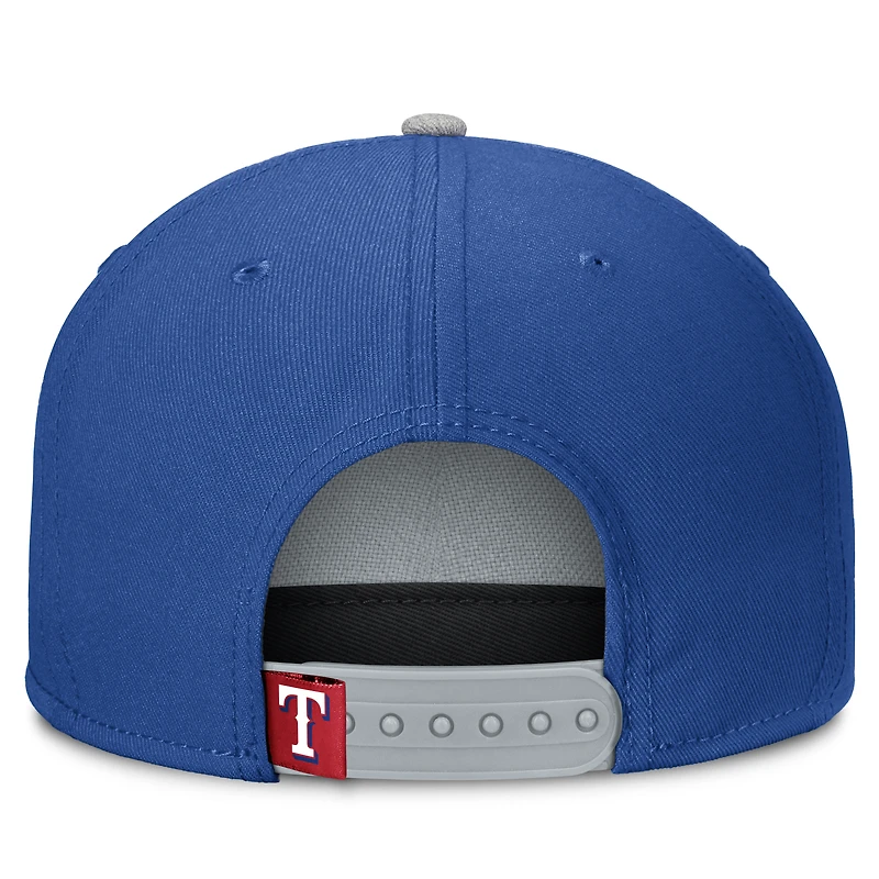 Casquette à pression Velo Royal Texas Rangers pour homme de Fanatics
