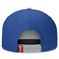 Casquette à pression Velo Royal Texas Rangers pour homme de Fanatics