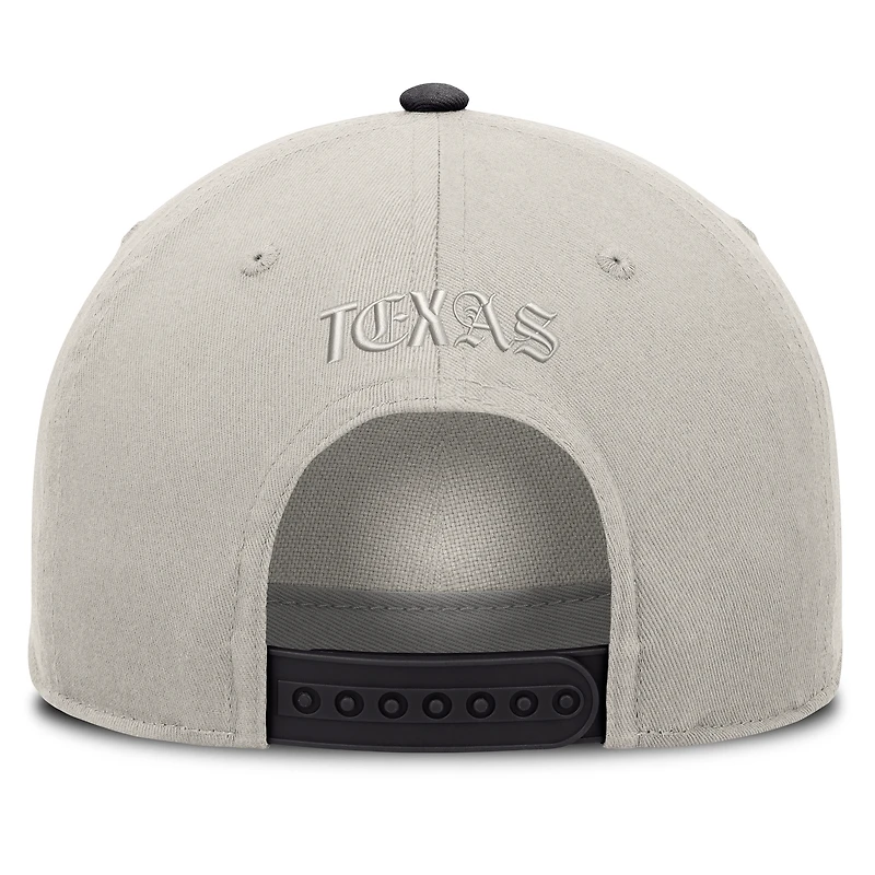 Men's Fanatics Stone/Graphite Texas Rangers Wonder A-Frame Adjustable Hat