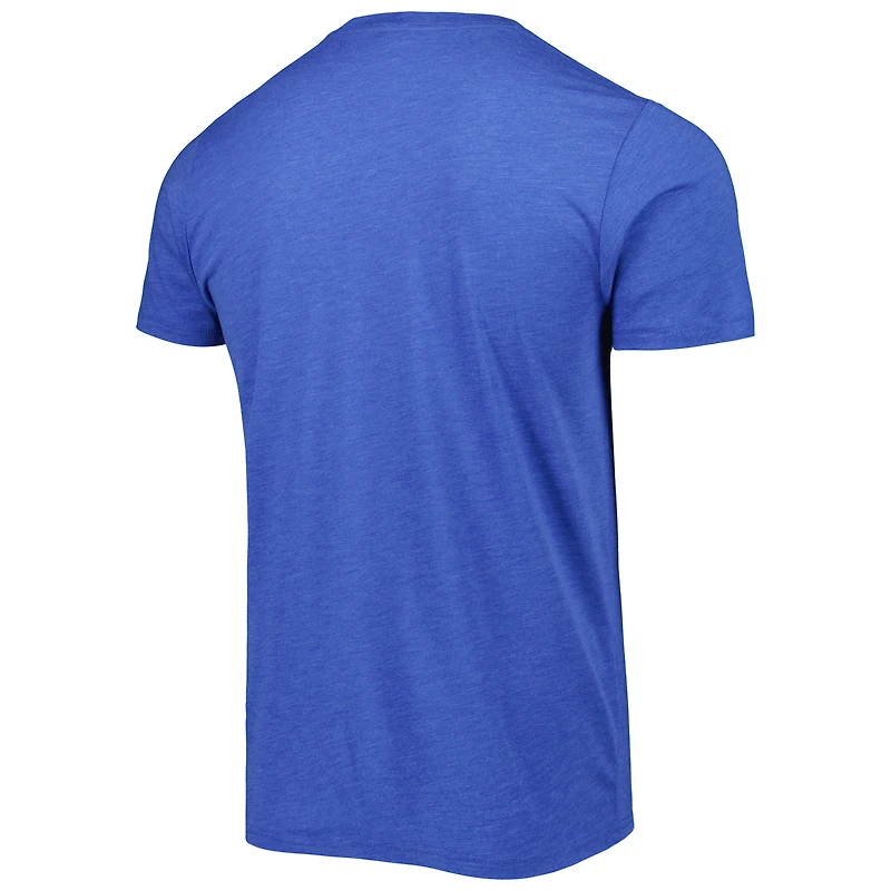 T-shirt Tri-Blend Hommage Corey Seager & Marcus Semien Heathered Royal Texas Rangers MLB Jam pour hommes