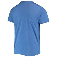 T-shirt à trois mélanges avec logo dessiné la main Hommage Royal Texas Rangers pour homme