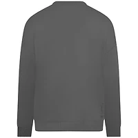 Men's Levelwear Gray Texas Rangers Luxe Signature Grain Pullover Sweatshirt