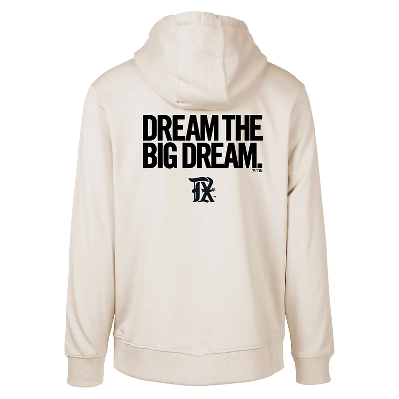 Sweat à capuche kaki Texas Rangers City Connect Podium Core 2.0 pour homme Levelwear