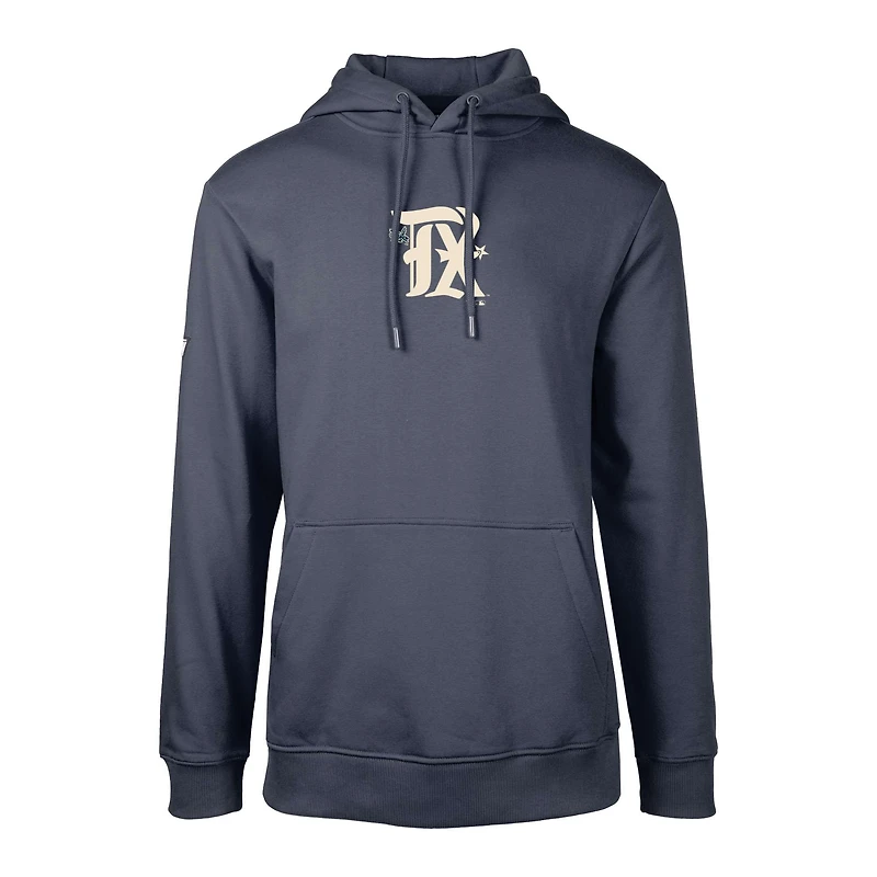 Sweat à capuche bleu marine Texas Rangers City Connect Podium Core Logo pour homme Levelwear