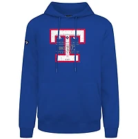 Sweat à capuche manches longues Levelwear Royal Texas Rangers Cooperstown Collection pour homme