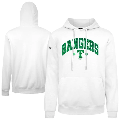 Sweat à capuche carreaux Texas Rangers St. Patrick's Day Podium pour homme Levelwear blanc