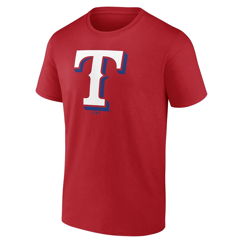 Men's Logo Athletic Royal Texas Rangers Official T-Shirt