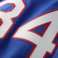 Men's Mitchell & Ness Nolan Ryan Royal Texas Rangers Big Tall Cooperstown Mesh Batting Practice Jersey
