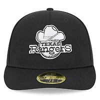 V107988 Ranger Mlb Nwe 2025 Clubhouse Alt Cus Noir LP 59fifty HATMENLOP 60632881 #27