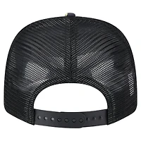 Casquette extensible à bouton-pression 9SEVENTY noire New Era Texas Rangers Adventure Drinks pour homme