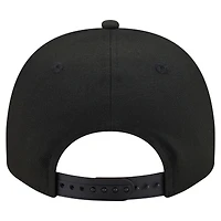 Men's New Era  Black Texas Rangers Motion A-Frame 9FIFTY Snapback Hat