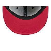 Men's New Era Black Texas Rangers Soutache 59FIFTY Fitted Hat