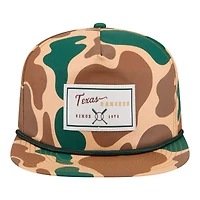 Casquette ajustable New Era Camo Texas Rangers Duck 19TWENTY pour homme