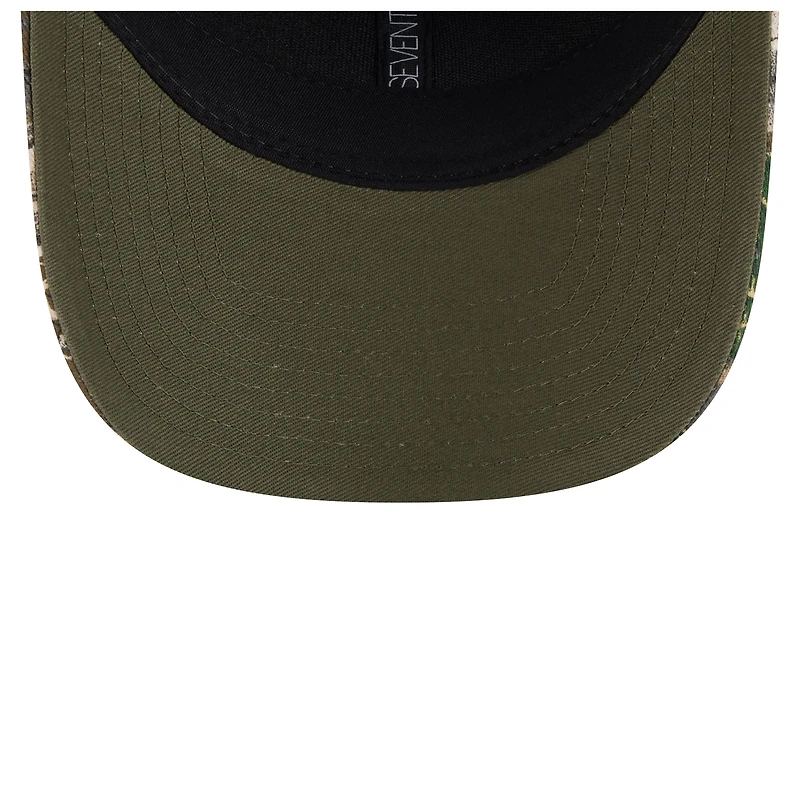 Men's New Era Camo Texas Rangers Realtree 9SEVENTY Adjustable Hat