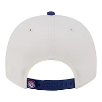 Casquette snapback New Era 9FIFTY Classic A-Frame crème/bleu roi pour homme