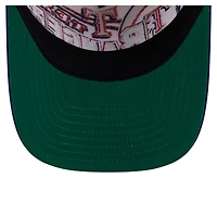 Men's New Era  Cream/Royal Texas Rangers Classic A-Frame 9FIFTY Snapback Hat