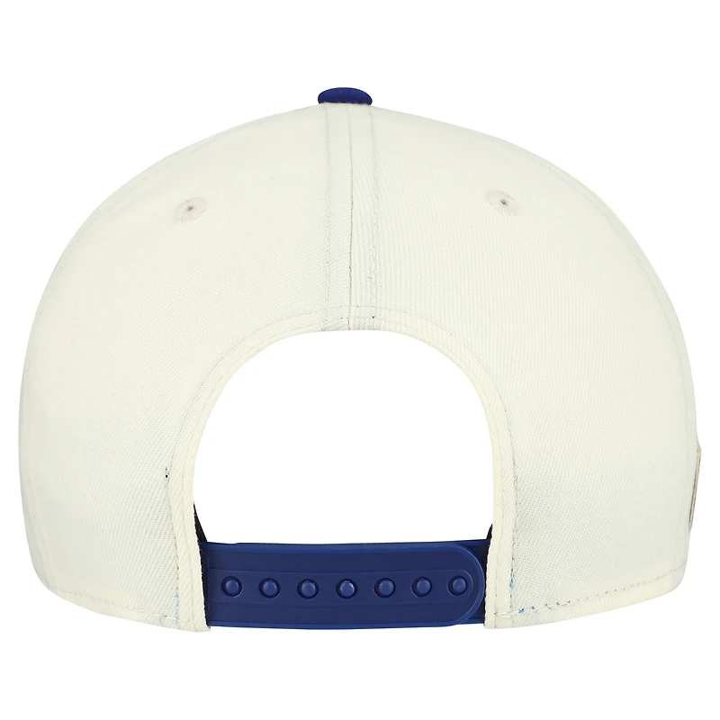Casquette ajustable New Era crème Texas Rangers 2026 Spring Training Fan Pack Rope A-Frame 9FORTY pour homme
