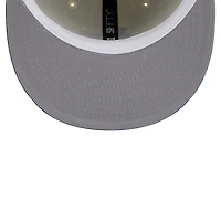 Men's New Era Cream Texas Rangers Cooperstown Collection Chrome 59FIFTY Fitted Hat
