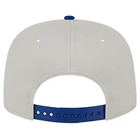 Men's New Era Cream Texas Rangers Iron Golfer Snapback Hat