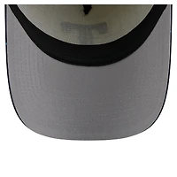 Men's New Era  Cream Texas Rangers Speckle A-Frame 9FORTY Adjustable Hat