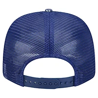 Casquette ajustable New Era Denim/Royal Texas Rangers Aztec Denim 9SEVENTY pour homme