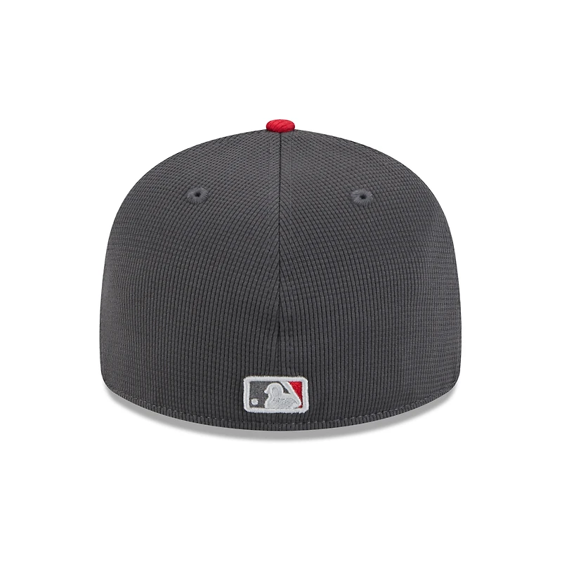 V107988 Ranger Mlb Nwe 2025 Gray Batting Practice Lp 59fifty HATMENLOP 60640275 #22