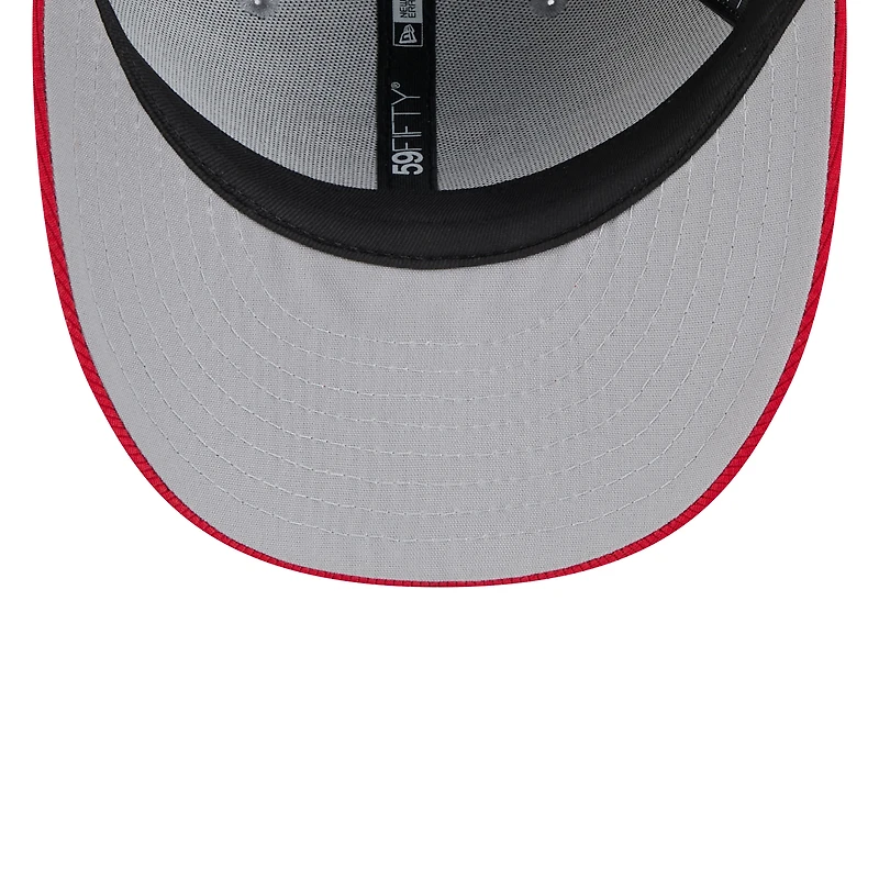 V107988 Ranger Mlb Nwe 2025 Gray Batting Practice Lp 59fifty HATMENLOP 60640275 #22