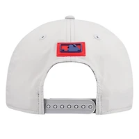 Casquette ajustable New Era grise Texas Rangers 2026 Clubhouse 9SEVENTY pour homme