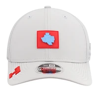 Men's New Era  Gray Texas Rangers 2026 Clubhouse Alternate 39THIRTY Flex Hat