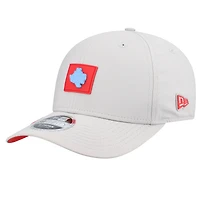 Men's New Era  Gray Texas Rangers 2026 Clubhouse Alternate 39THIRTY Flex Hat