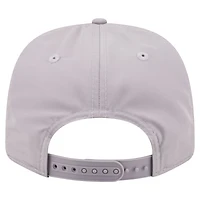 Men's New Era Gray Texas Rangers Laser Perforated 9SEVENTY Adjustable Hat