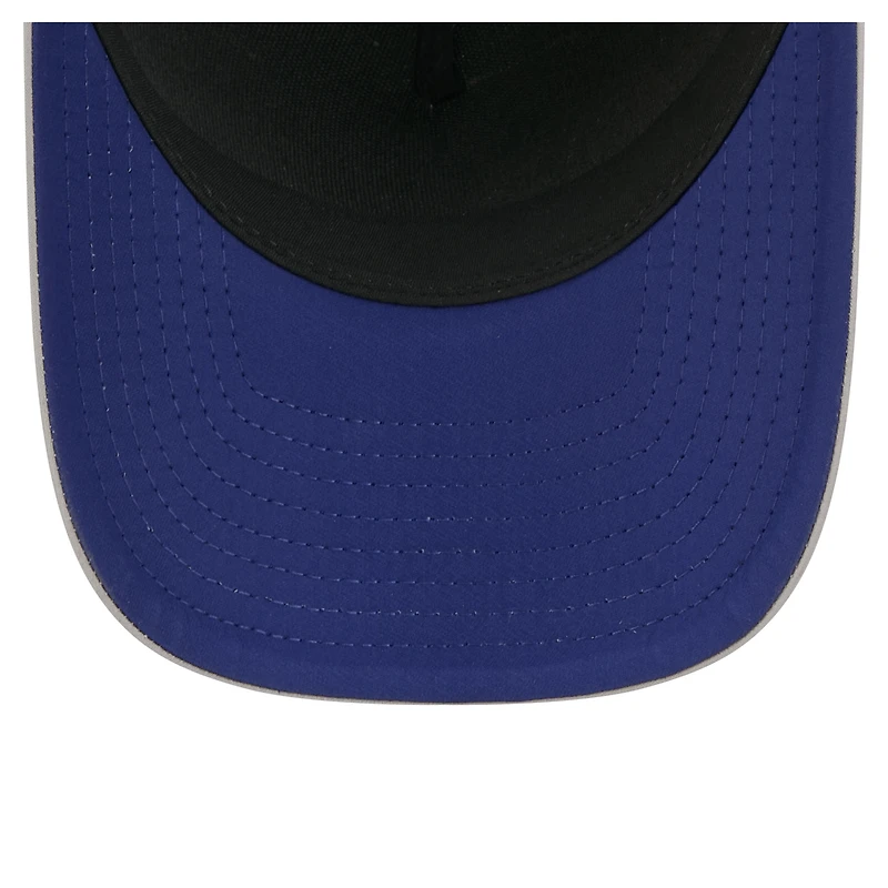 Men's New Era Gray Texas Rangers Micro Logo 9FORTY M-Crown A-Frame Adjustable Hat