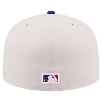 Men's New Era  Khaki Texas Rangers City Icon 59FIFTY Fitted Hat