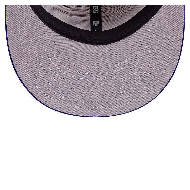 Men's New Era  Khaki Texas Rangers City Icon 59FIFTY Fitted Hat