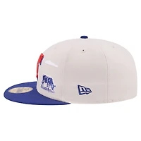 Men's New Era  Khaki Texas Rangers City Icon 59FIFTY Fitted Hat