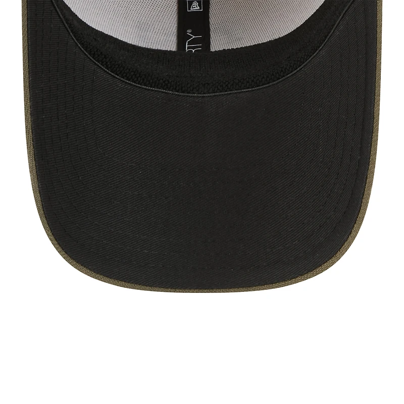 Men's New Era Light Beige/Olive Texas Rangers 2025 Armed Forces Day 39THIRTY Flex Hat