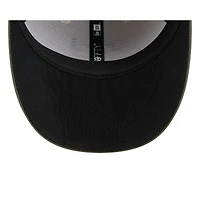 Casquette ajustée 59FIFTY Texas Rangers 2025 pour homme, beige clair/olive, à profil bas, de New Era